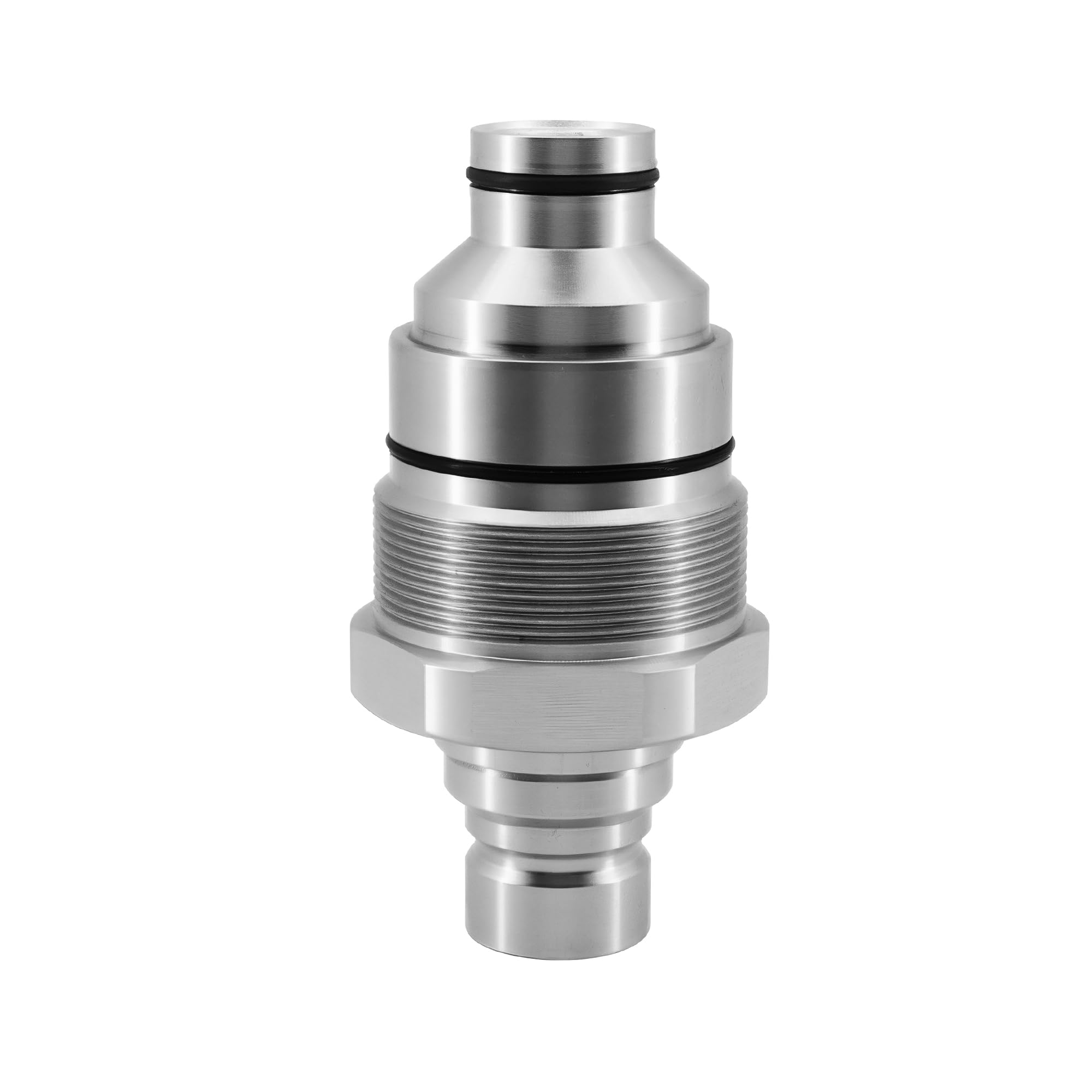 Hydraulic Male Flat Face Quick Coupler 7246799 AT406474 Compatible with Bobcat 753 763 773 863 864 883 A770, Compatible with Johnn Deeree 318E 319E 320E, #47396760 373-6967 V1311-77140