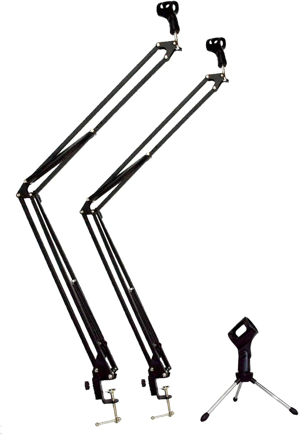 ChromaCast Home Studio Pack with 28" & 38" Scissor Arm Mic Stand | Folding Podcast Microphone Stand | Professional Recording Setup for Podcasting, Streaming, and Voiceover