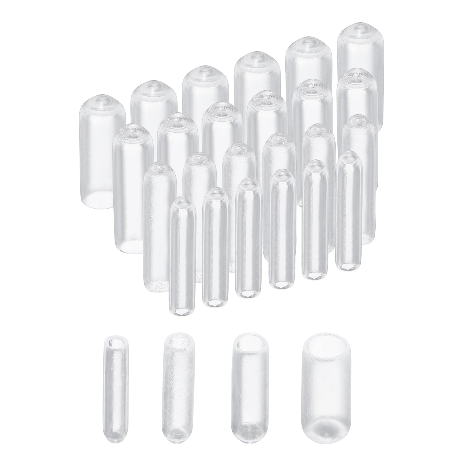 100 Tappi Terminali Gomma 2-6mm - Copriviti Per Protezione E Isolamento - Foto 10