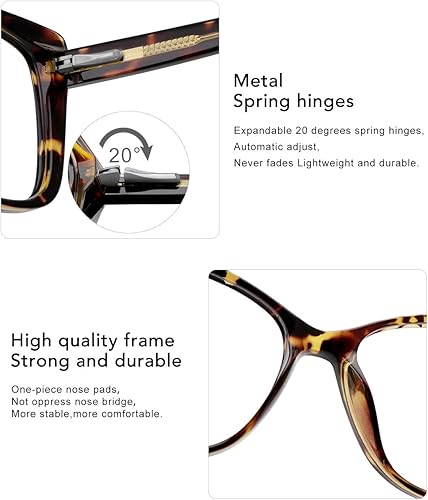 Miniatura 6 de MEETSUN Gafas de bloqueo de luz azul para mujer, filtro antifatiga ocular, rayos azules, gafas de juego de computadora de gran tamaño