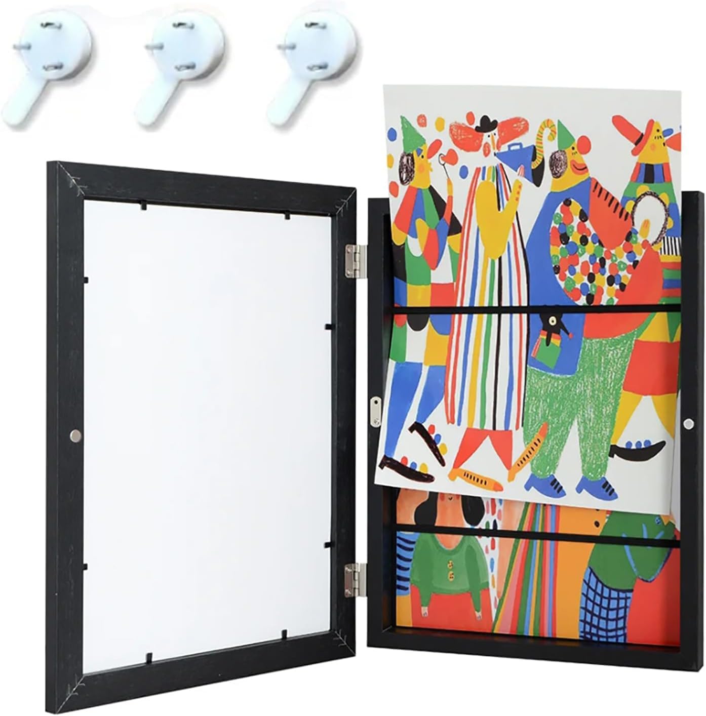 Cadre photo A3 interchangeable qui stocke 150 dessins pour ranger la maison