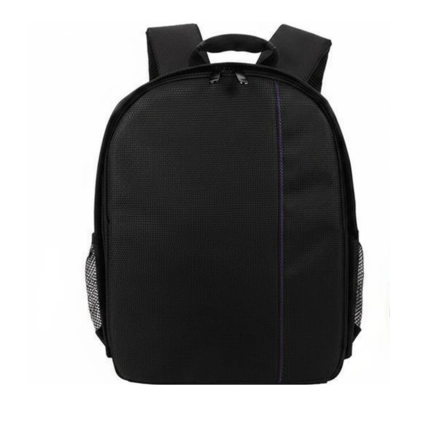 Waterproof Camera Backpack Lightweight Padded Camera Backpack Multi-Compartment Photography Gear Shockproof Padding for Photographers, Outdoor, Travel, Purple, S-image-5