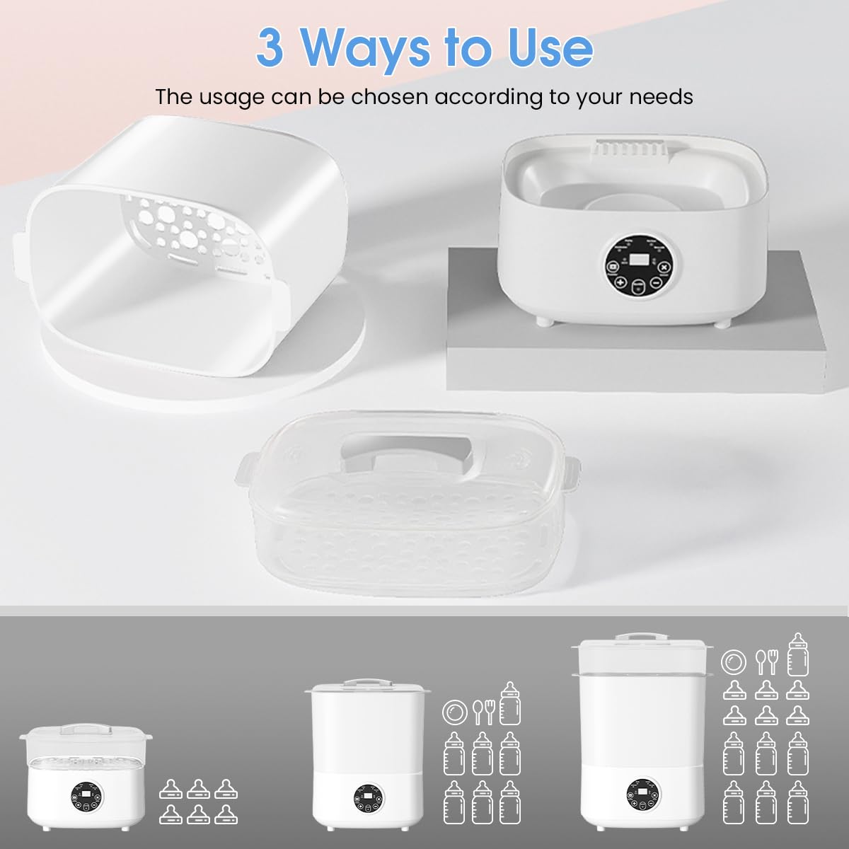 Multipurpose Sterilizer Rizees Uv Steriliser Steam Sterilizer