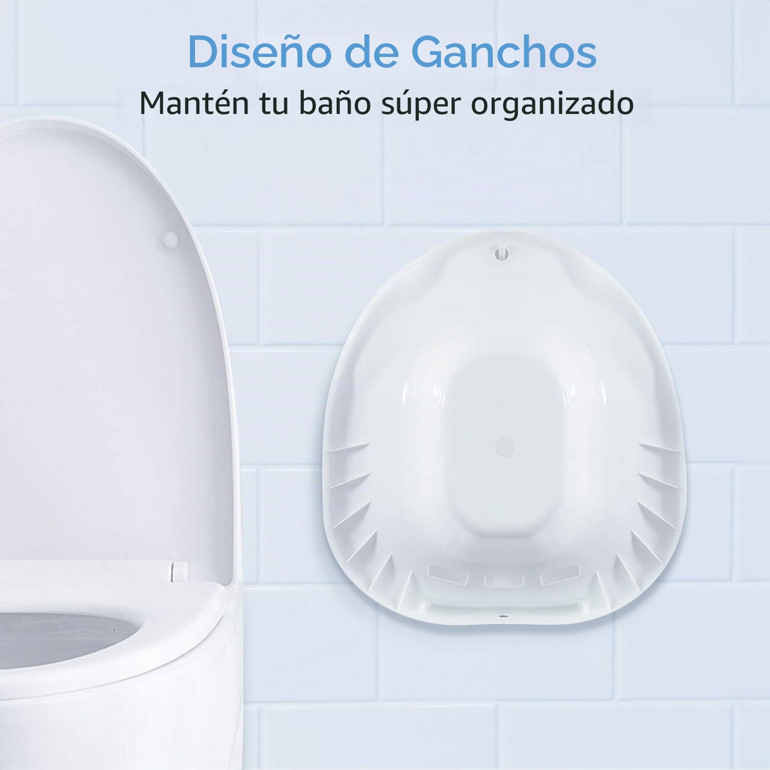 Baños de Asiento/Bidet para Inodoro - Bidé Portátil para Baño de Asiento para el Tratamiento de Hemorroides, Alivio Perineal y Episiotomía, Cuidado Posparto, Mujeres Embarazadas y Ancianos