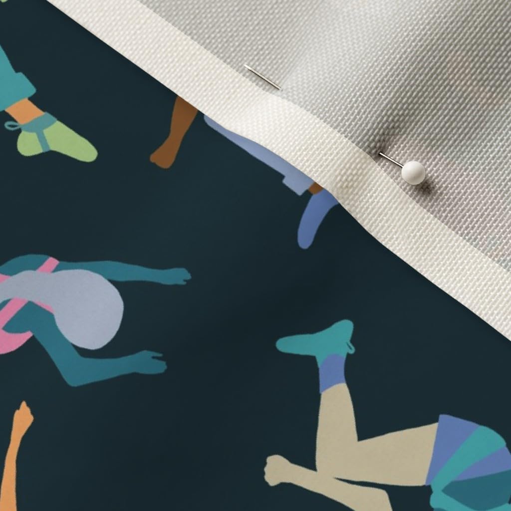 Spoonflower Fabric - Rock Climbing Women Blue Color Nature Sports Stem Outdoors Printed on Upholstery Velvet Fabric Fat Quarter - Upholstery Home Decor Bottomweight Apparel