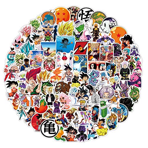 Dragon Pack d'autocollants 100pcs, autocollant en vinyle pour bouteilles d'eau ordinateur portable Skateboard Notebook, cadeau pour adultes enfants…