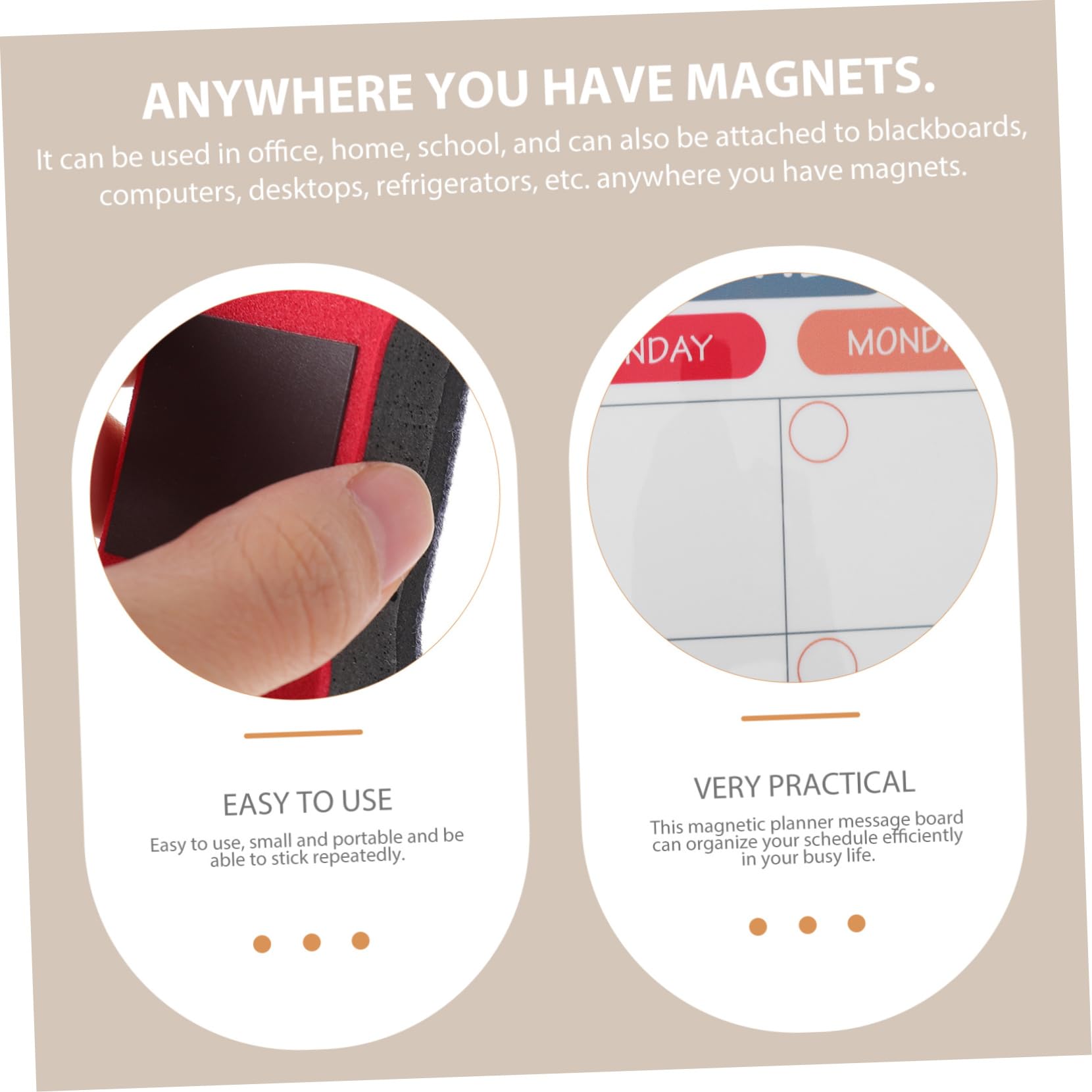 4sätze Magnetisches Planungsboard Abwischbare Kühlschranktafeln Für Wöchentliche Und Monatliche Organisation Monats Und Wochenplaner Marker Und Radierer Für Und Haushalte