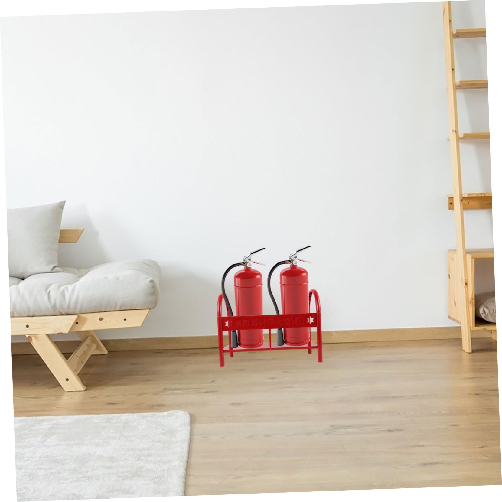 Alipis Base de Plástico para Extintor de Incendios de 3-5 Kg, Soporte Estable y Compacto para Extintores Pequeños, Base para Extintor Doméstico Resistente y Portátil, Adecuado