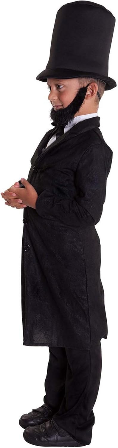 Morph Abraham Lincoln Costume, Abraham Lincoln Costumes for Kids, President Costume for Kids