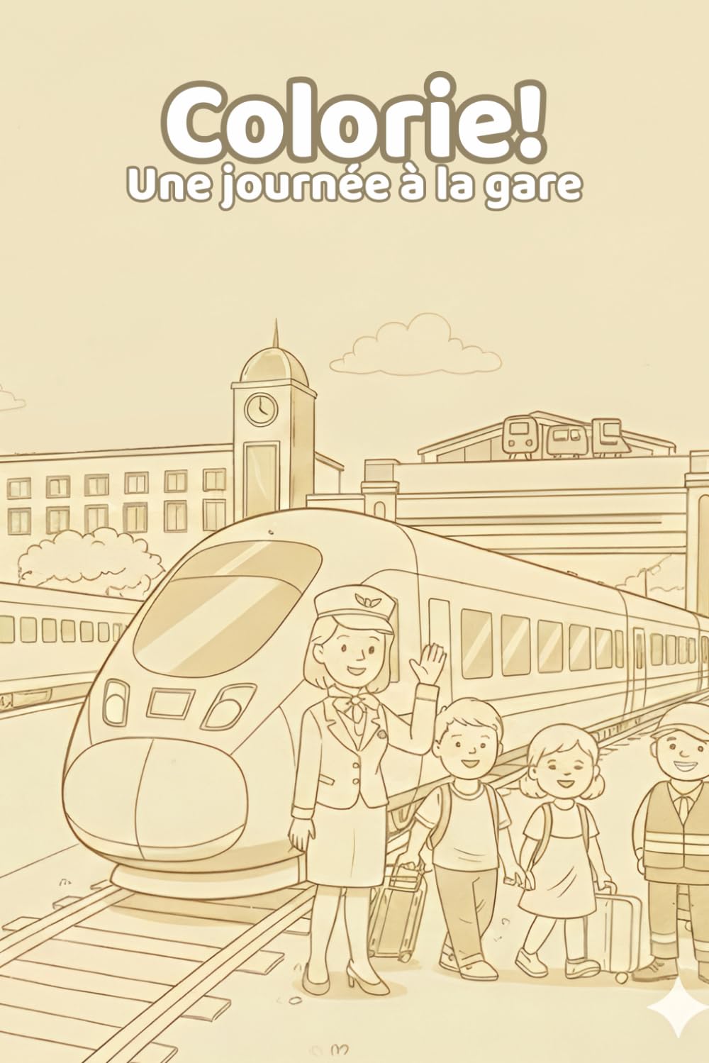 Colorie! - Une journée à la gare