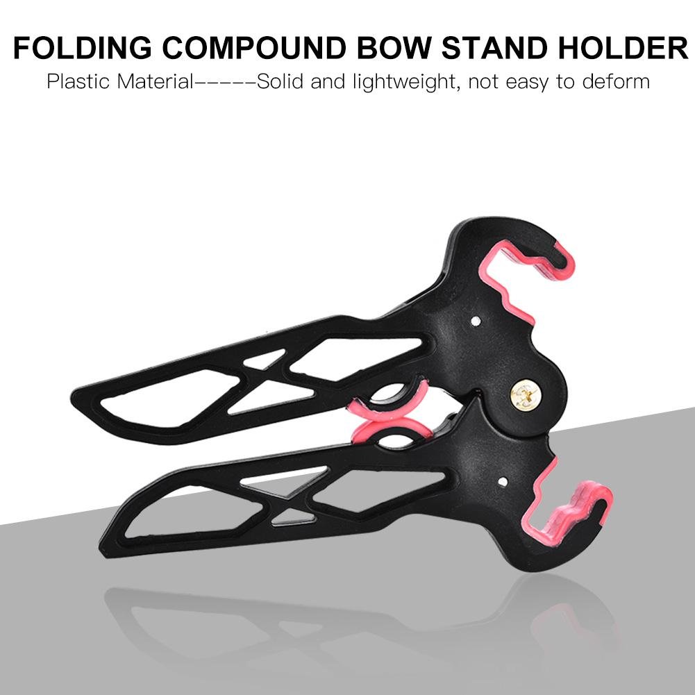 Accesorios Tiro Con Arco Soporte Plegable Yosoo Para Arco Compuesto - Estable Y Antideslizante Soporte Arco Compuesto Yosoo