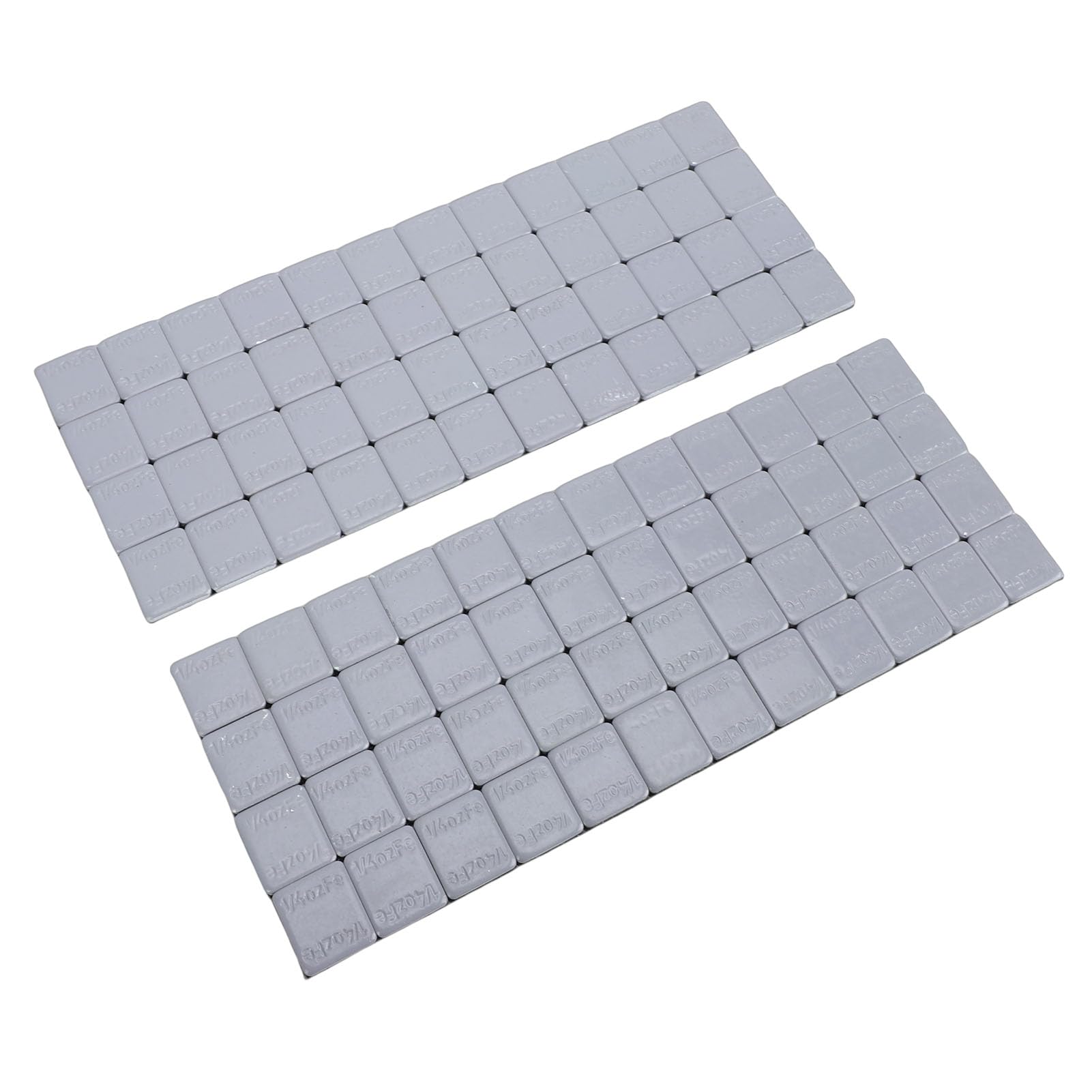 Pesas para ruedas Pesas para ruedas para balanceo de neumáticos Pesas adhesivas para ruedas Pesas para ruedas Alto rendimiento Adhesión fuerte Color gris 1/4 oz x 576 piezas p