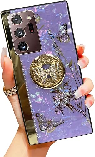Miniatura 1 de Funda para Samsung Galaxy A32 5G (no compatible con A32 4G) para mujeres y niñas, diseño de lujo, bonito diseño de diamantes de imitación de