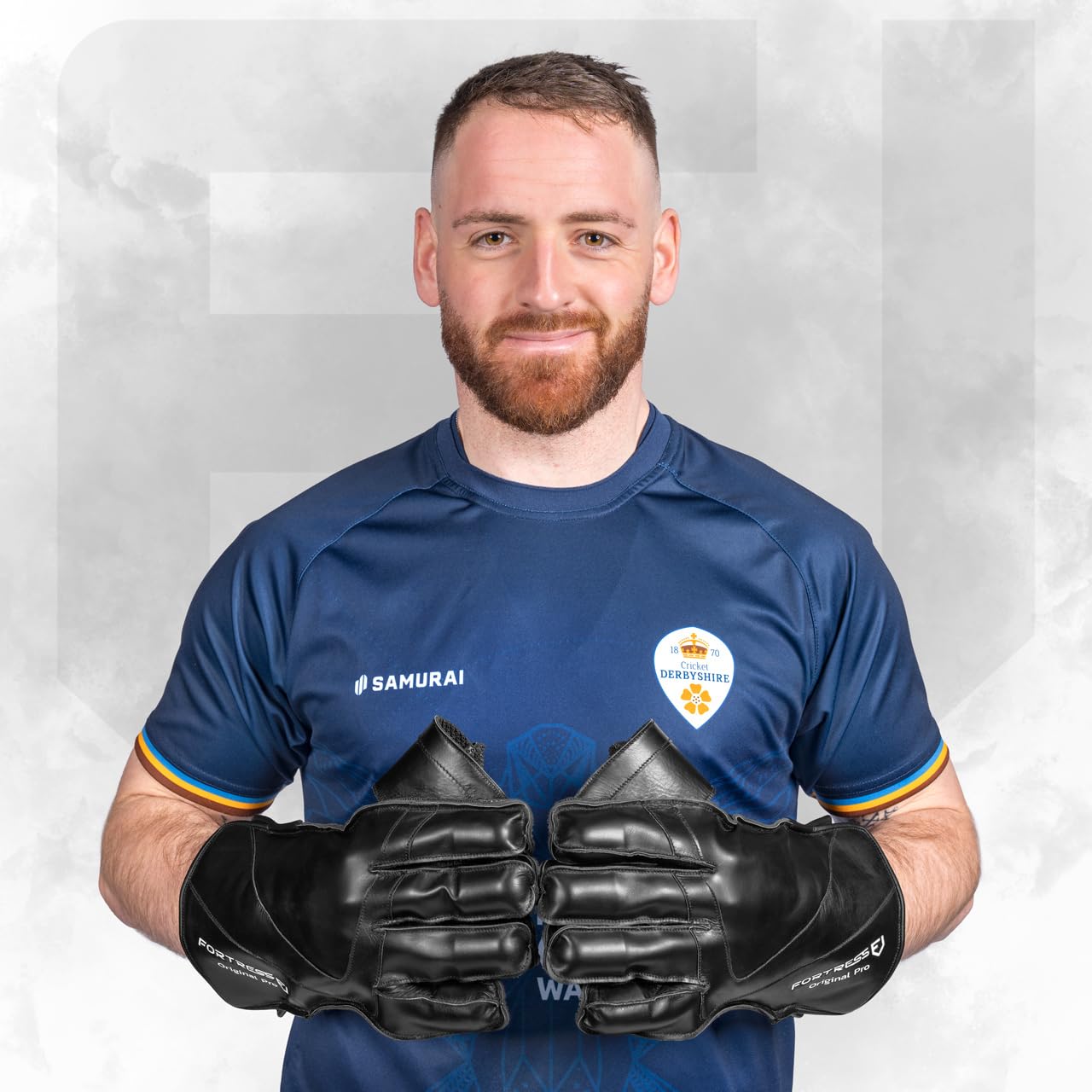 Fortress Original Pro Gants de Gardien de Guichet Noirs | Gants Confortables et Durables | 4 Options de Taille