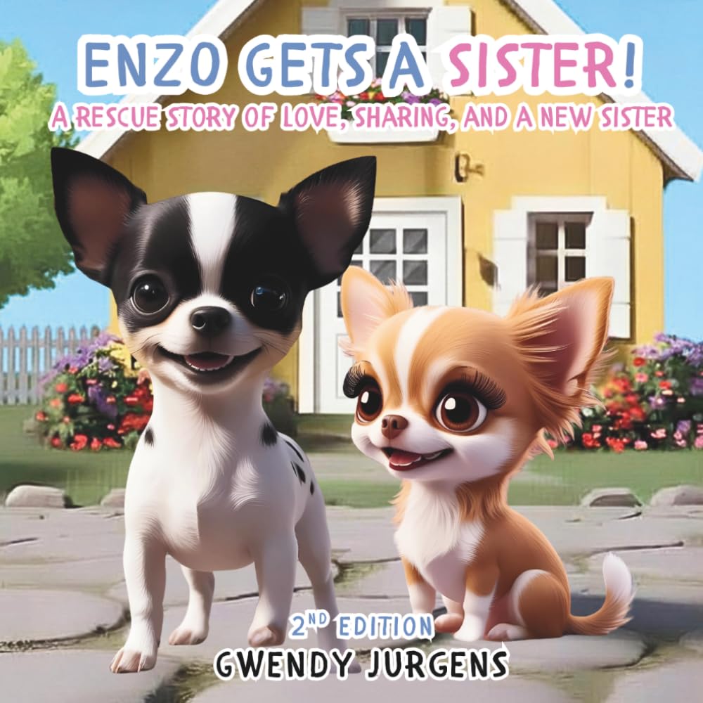 Enzo Gets a Sister!: A Rescue Story of Love, Sharing, and a New Sister