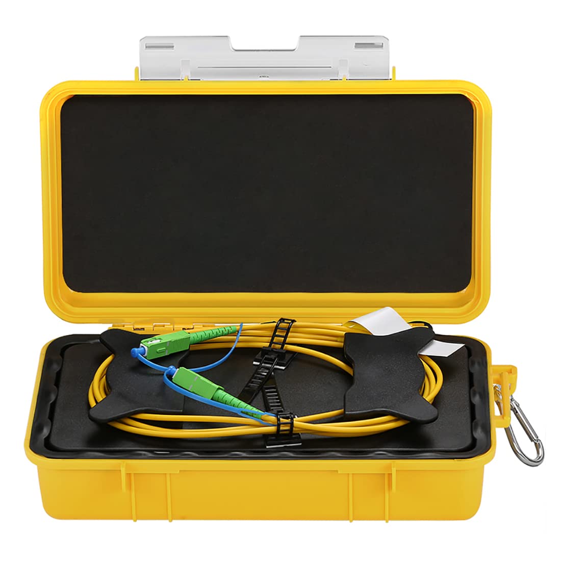 Caja de cable de lanzamiento OTDR SC/APC a SC/APC en longitudes de 500m a 2km