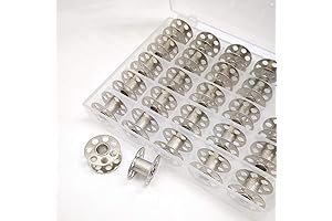 HONEYSEW 25PCS Metal BOBBINS # 0115367000-B Bernina bobbins