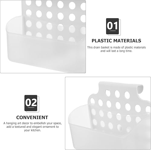 Miniatura 5 de Healvian Cesta de ducha colgante ajustable para colgar sobre la puerta, organizador de ducha, estante de almacenamiento de baño, estante con cestas