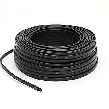 LIUYI Self-regulating Heating Cable Water Pipe Freeze Protection 20W/M Defronte Snow Melting Cables (Color : 10M)