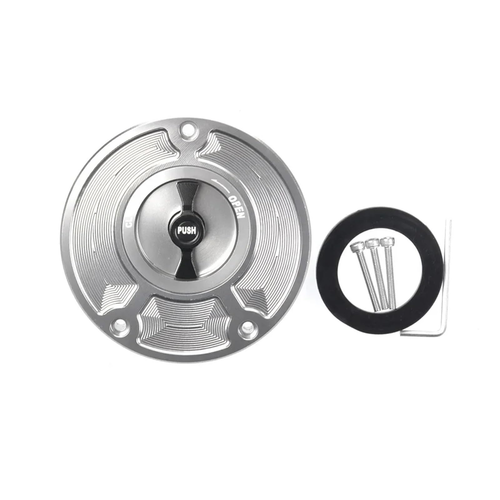 Tappo Serbatoio Tappo Serbatoio Carburante Per Hond&a CBR600 F4 F3 F2 | Tappo In Alluminio CNC Lavorato Con Precisione Con Doppia Guarnizione Per Prestazioni A Prova Di Perdite