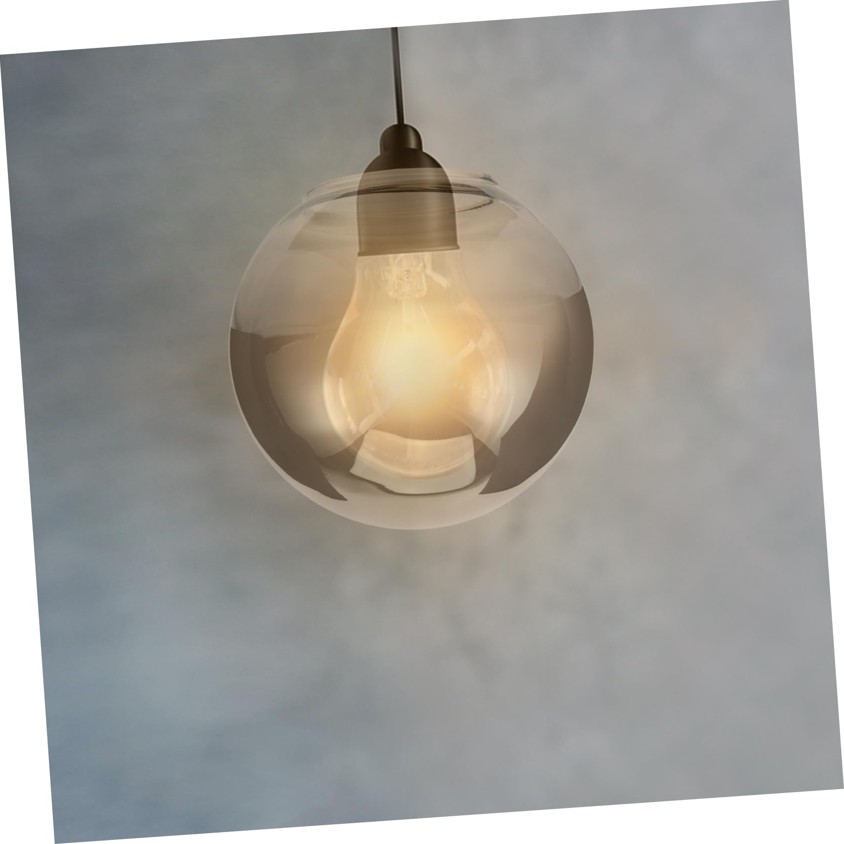Paralume Di Ricambio in Vetro Per Lampadario, Luce Soffusa, Struttura Pratica, Utilizzabile in Corridoio e Camera Da Letto