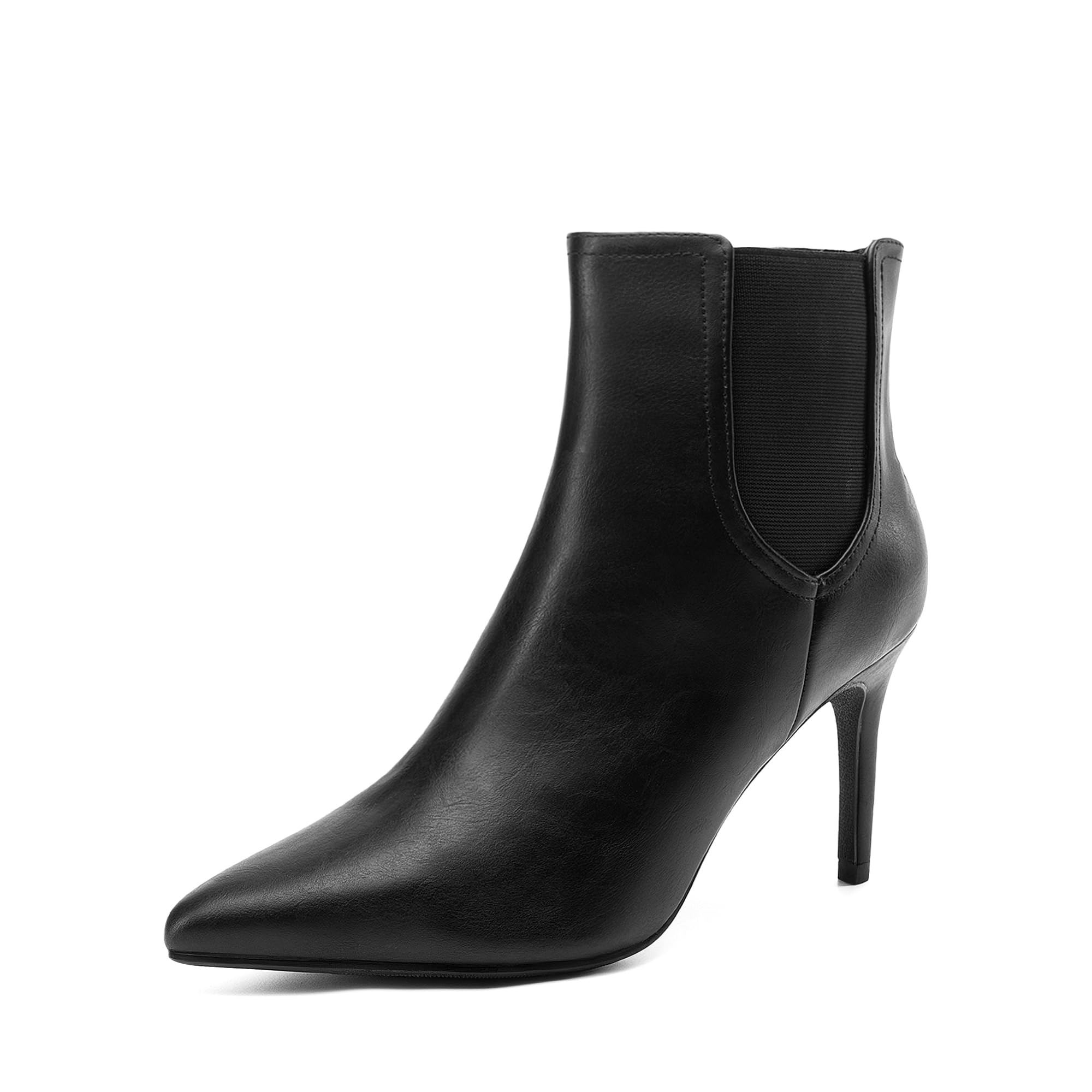 DREAM PAIRS Women's Pointed Toe Stiletto High Heel Ankle Booties