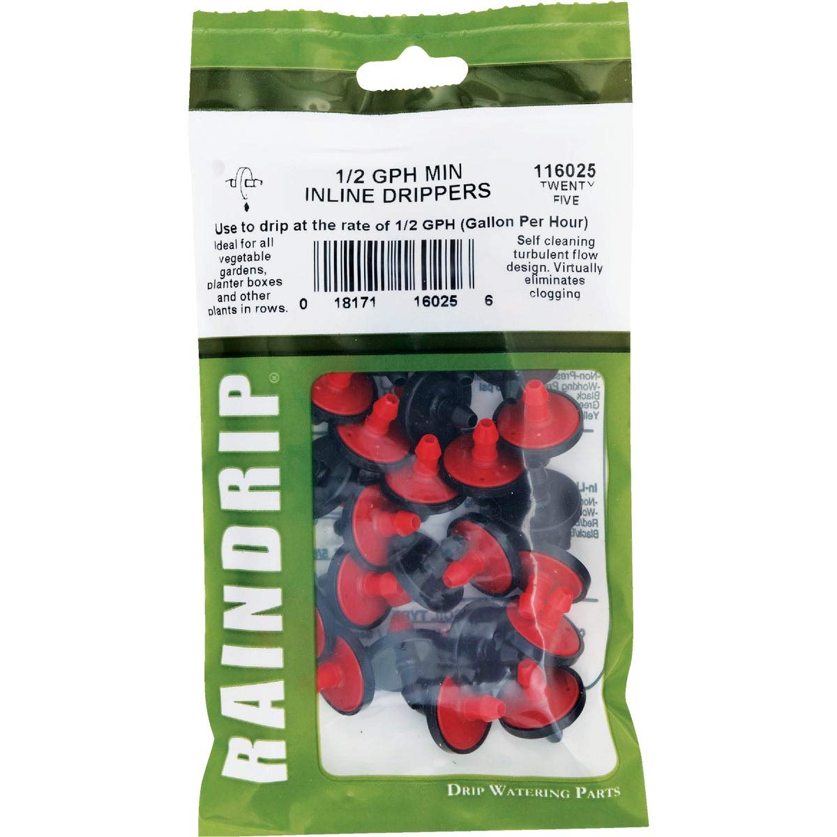 RAINDRIP INC Mini in-Line Drippers