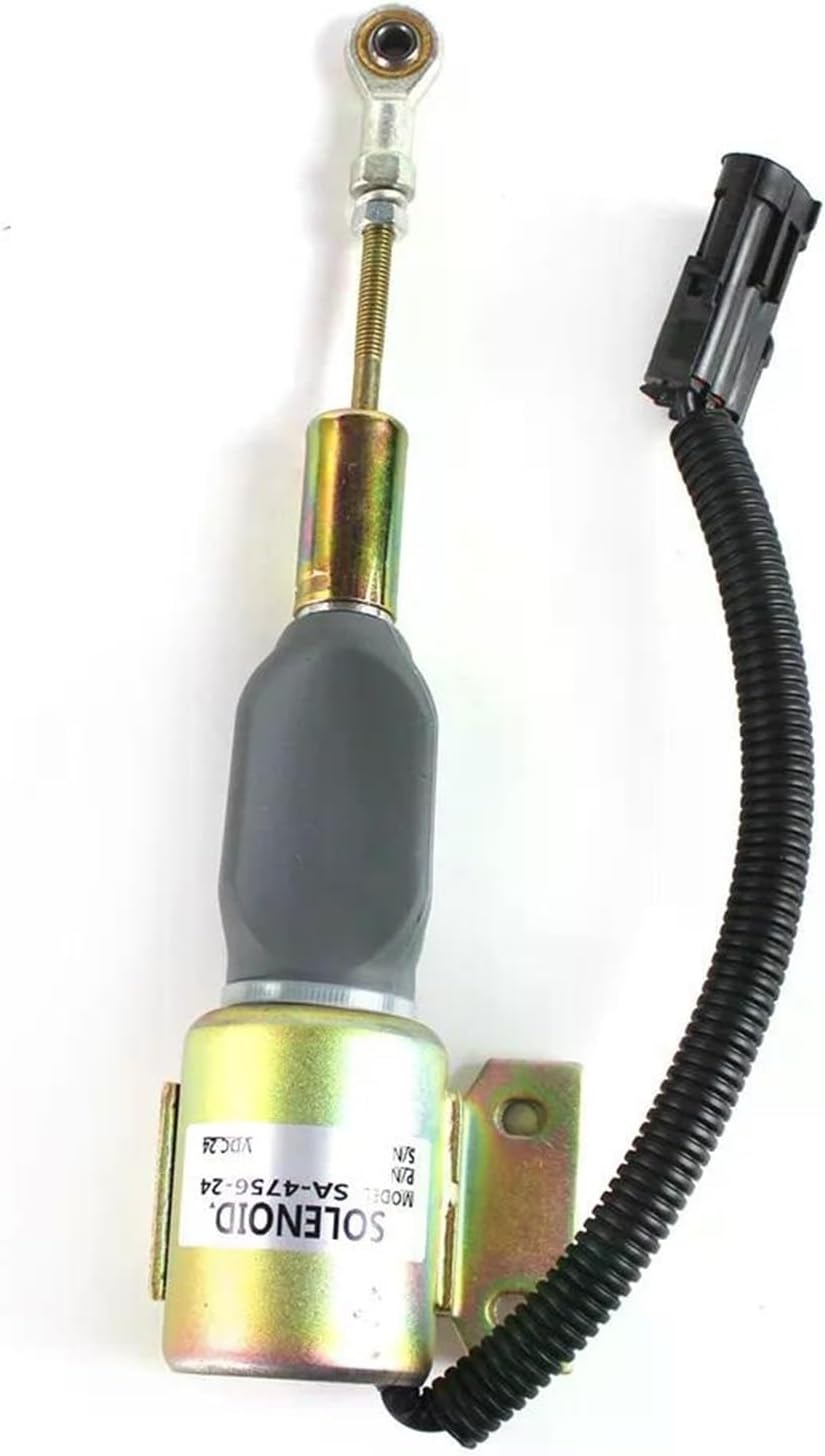 3932530 3939701 SA-4756-24 SA-4891-24 Fuel Shut Off Solenoid For R220-5 R210-3 R220-5 PC200-6 Excavator
