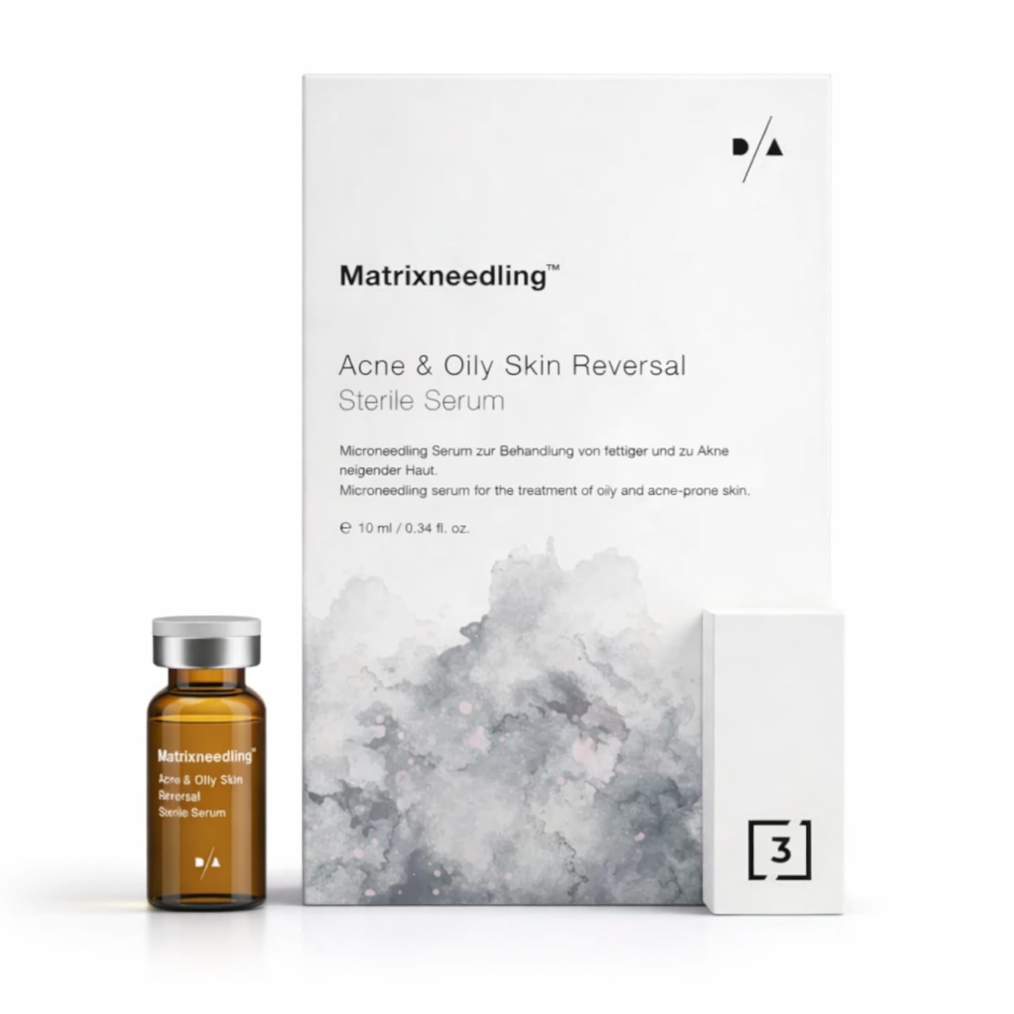Matrixneedling™ Acne & Oily Skin Reversal – Microneedling Serum gegen Akne & fettige Haut – Niacinamid, Vitamin C & Peptide – Steriles Gesichtsserum für Dermapen & Dermaroller