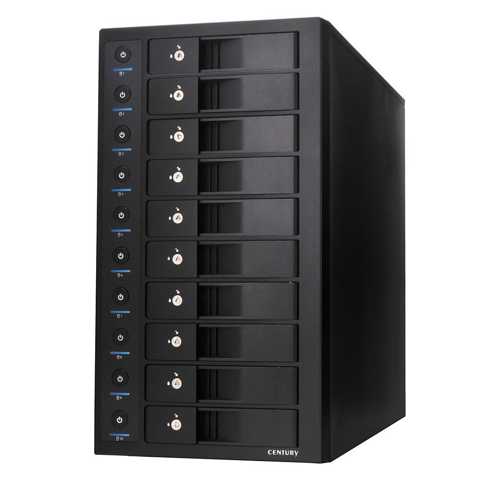 CENTURY 裸族のスカイタワー 10Bay ダブつか IS 静音化 