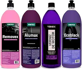 Kit Alumax Removex Ecoblack Verniz De Motor 1,5l Vonixx