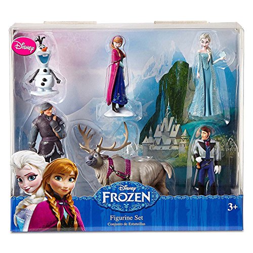 Disney Frozen 6 pc Figurine Figure Set Sven, Hans, Anna, Elsa, Kristoff and Olaf Disney Frozen 6 pc Figurine Figure Set Sven, Hans, Anna, Elsa, Kristoff and Olaf