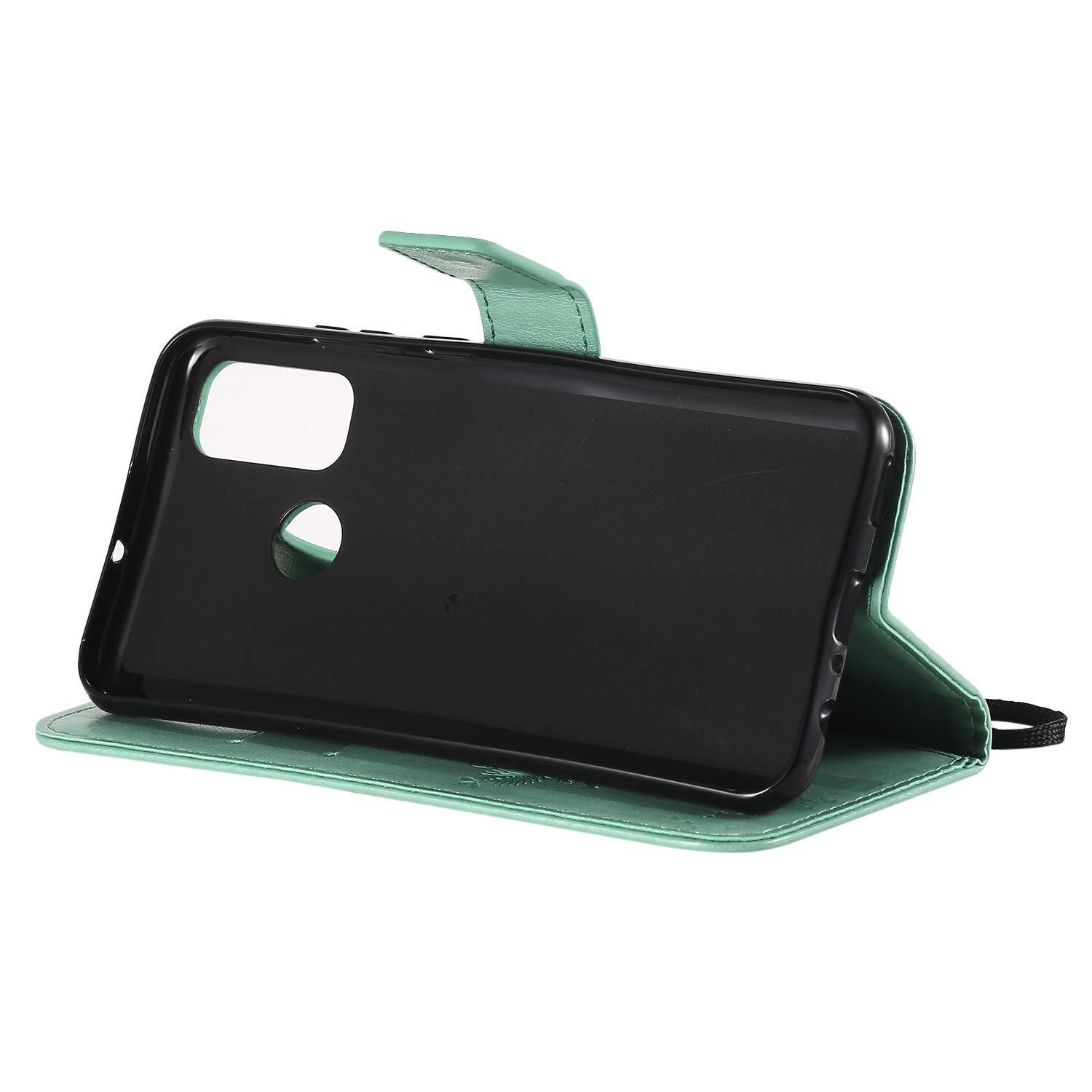 FMPCUON Cover per Honor 20/20 Pro/Huawei nova 5T/Honor 20S, Flip Custodia Pelle PU con [Slot Cart] [Supporto Stand] [Magnetica], Cover a Libro Portafoglio per, Viola