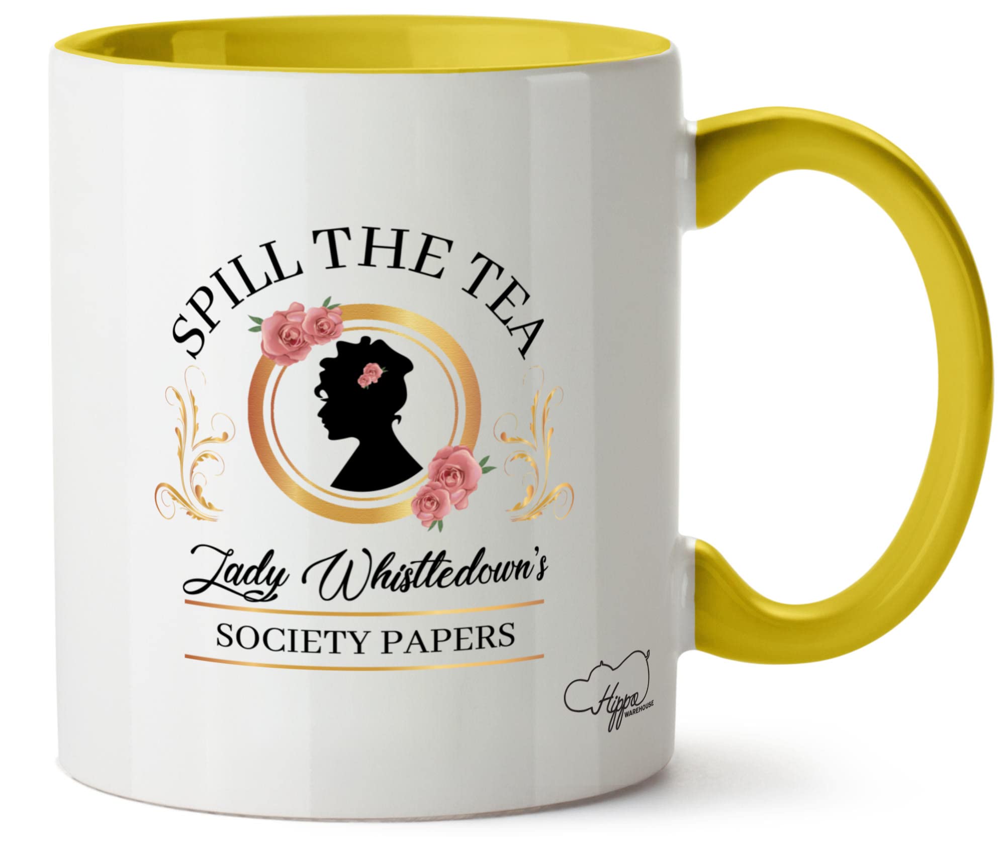 Spill The Tea Lady Whistledown's Society Papers Mug Printed Mug Various Colour Options Ceramic Cup Kitchenware 11oz