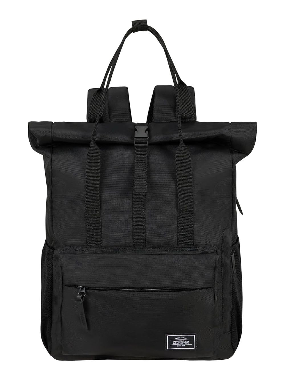 American Tourister Urban Groove UG25 - Laptop Backpack 15.6" (42.5 cm) - Business & School Backpack with Bottle Holder, Ergonomic, Lightweight, Smart Sleeve - 20.5L - Black