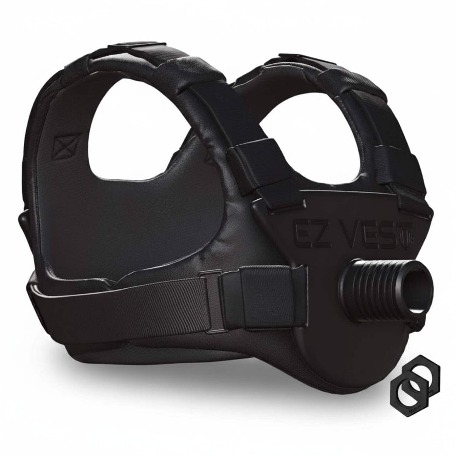 Kensui EZ-VEST PRO V2 Adjustable Plate Loaded Weighted Vest 150 lb 70 kg Capacity Heavy Duty Weight Vest
