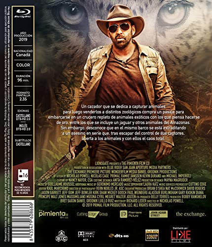 Travesía Salvaje BD 2019 Primal Blu-Ray pour soirée cinéma action - 2