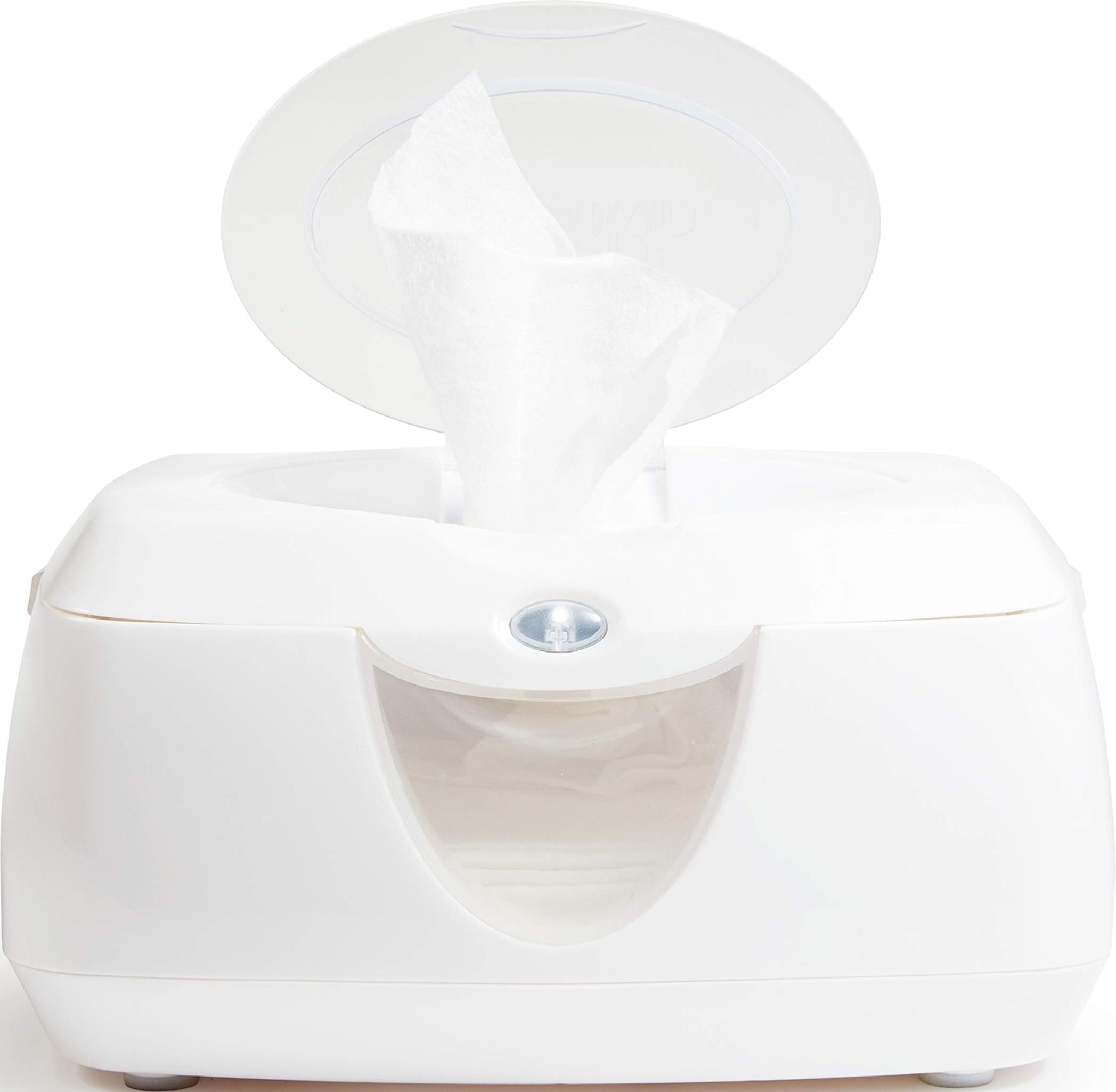 Munchkin Warm Glow Baby Wipe Warmer with Nightlight, White