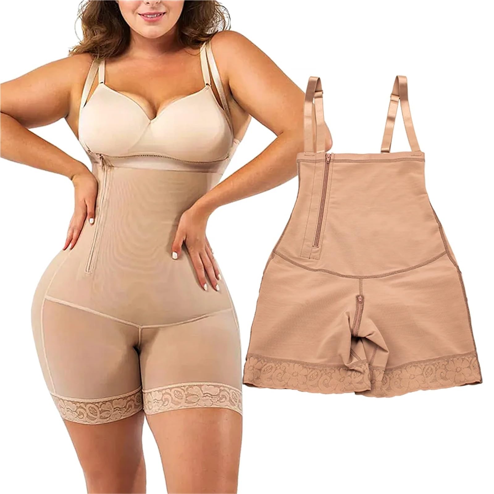 Braga Faja sin Costuras Fajas Moldeadoras de Cintura Alta for Adelgazar, Control Abdomen, Cuerpo, Faja Reductora for Mujer