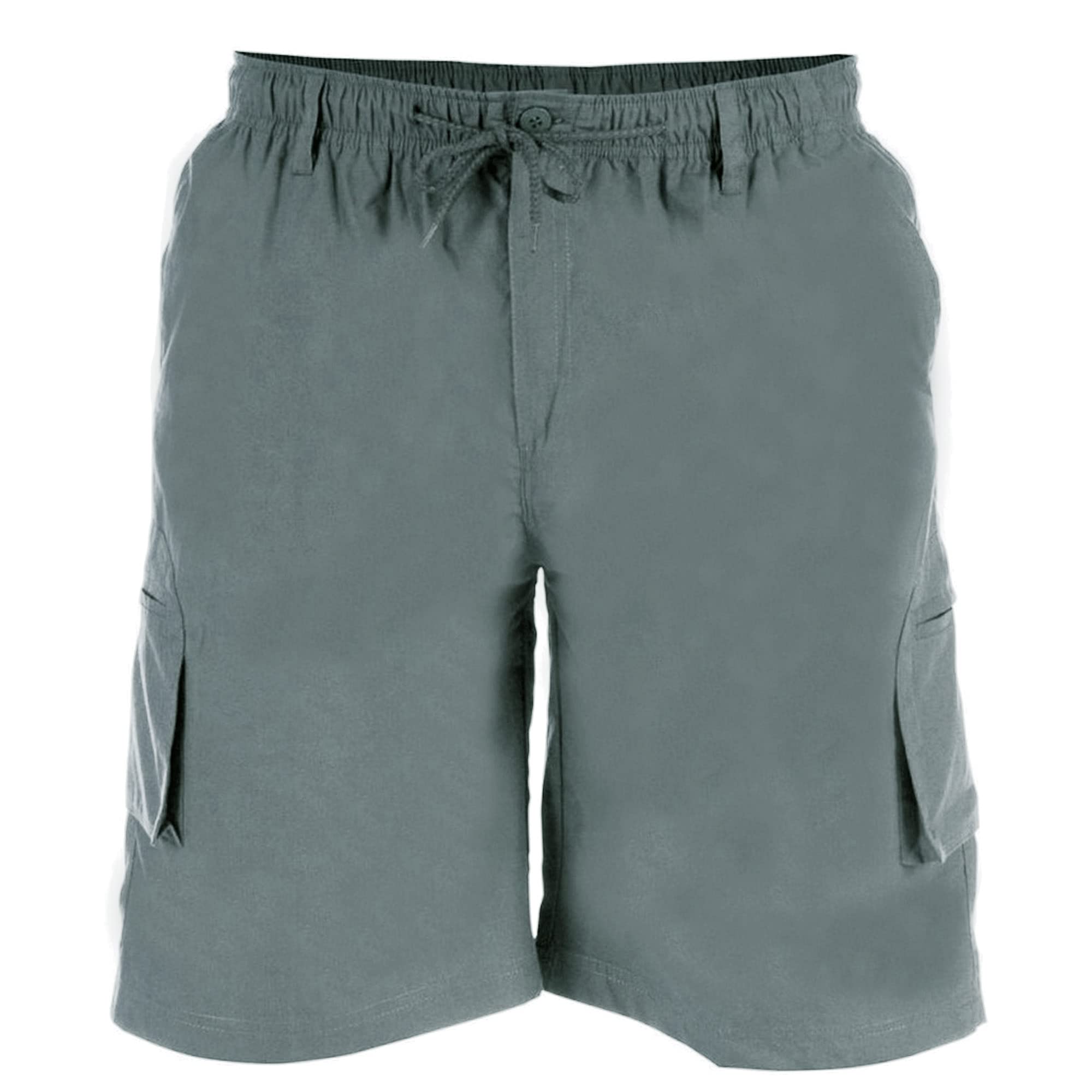 D555 Duke Mens Nick Big Tall Cargo Shorts - Darkgrey - 2XL