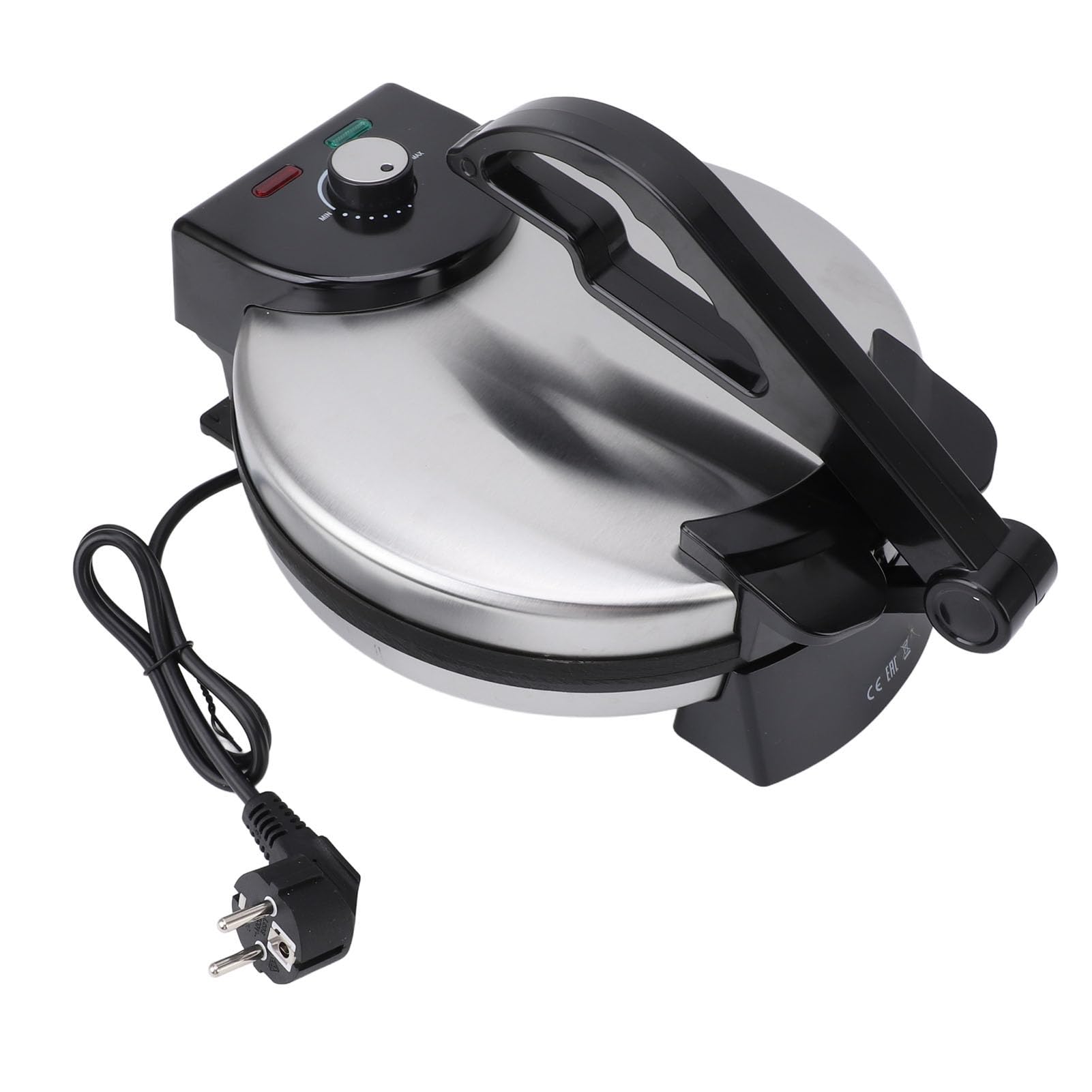 Generic Elektrischer Roti-Maker, Premium-Material, 1800 W, Antihaftbeschichtung, Roti-Maschine für Restaurants, Cafés, ABS-Aluminiumlegierung