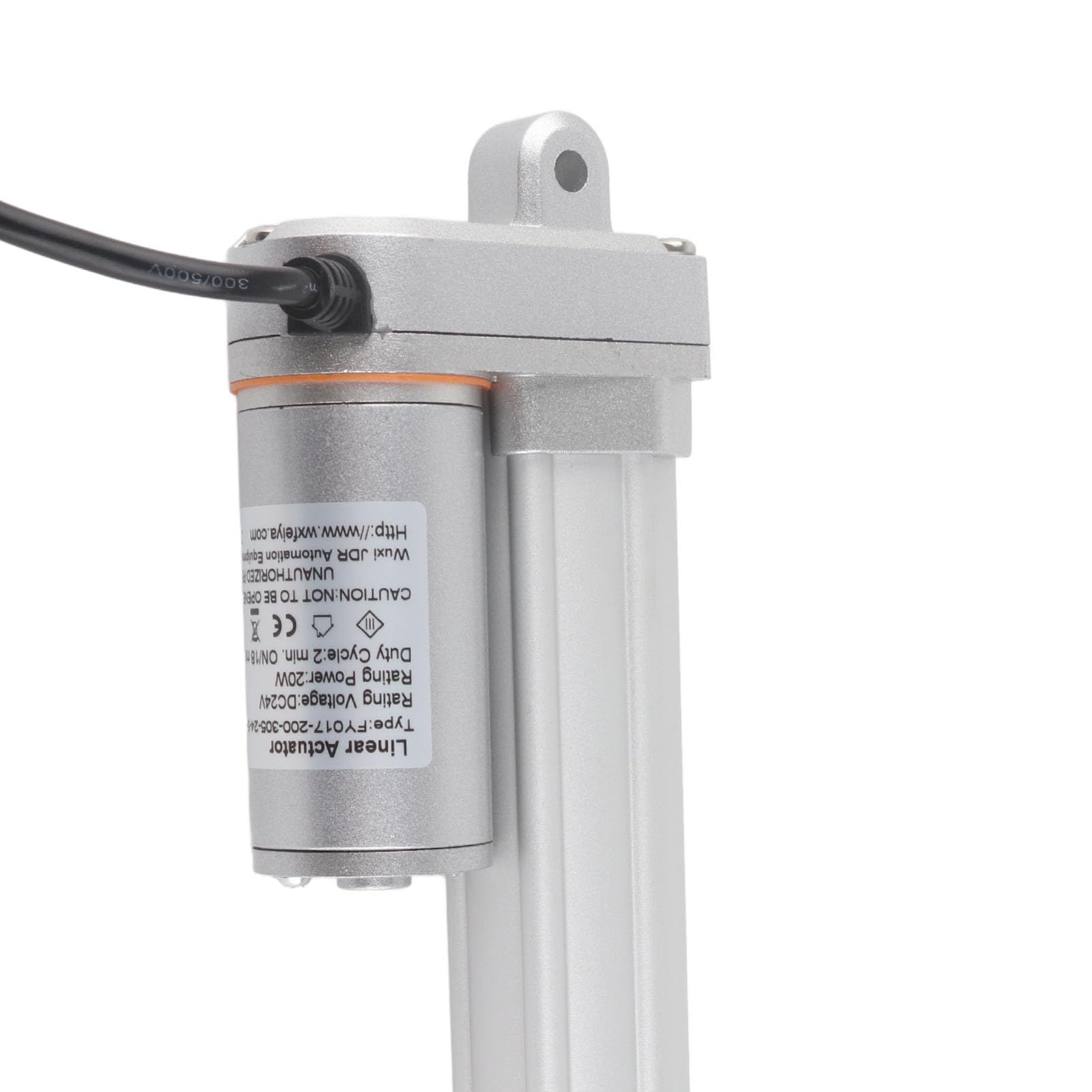 Domary Elektryczny Siłownik Liniowy o Skoku 200 Mm, 24 V, Niski Poziom