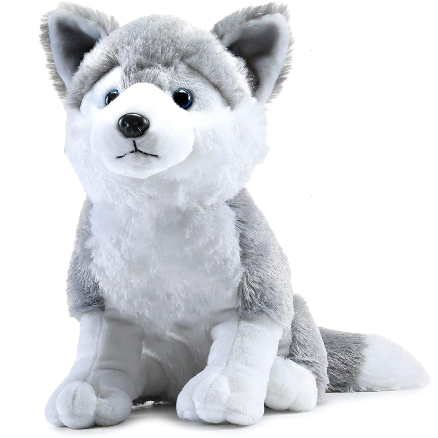 PREMIUM TOUCH Husky Dog Stuffed Animal Soft Plushie Toy | Puppy Soft Toy | Adorable Gifts for Kids and Adult | Glitter Eyes Soft Toy | Plush Soft Toys for Baby Boys and Girls Kids (Grey, 35Cm) (B0DHV83X97) Amazon Price History, Amazon Price Tracker