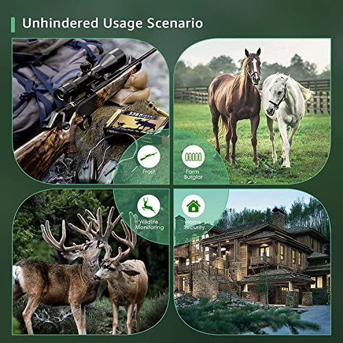 Foto von Mini Wildkamera 20MP 1080P HD Wildtierkamera 850nm IR LEDs Wildkamera mit Nachtsicht Bewegungsmelder Nachtsichtkamera IP65 Wasserdicht Jagdkamera mit 32G Speicherkarte und Leser, für Wildbeobachtung
