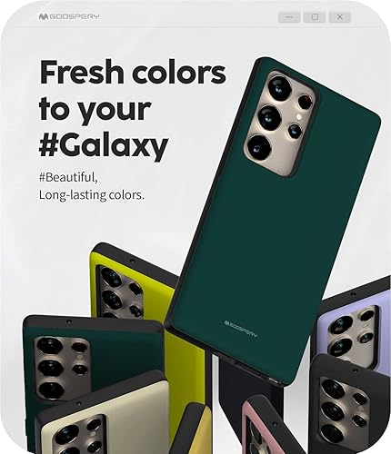 Miniatura 769 de GOOSPERY Parachoques magnético para puerta compatible con Galaxy S23, tarjetero tipo cartera, cierre automático, protección de doble capa resistente