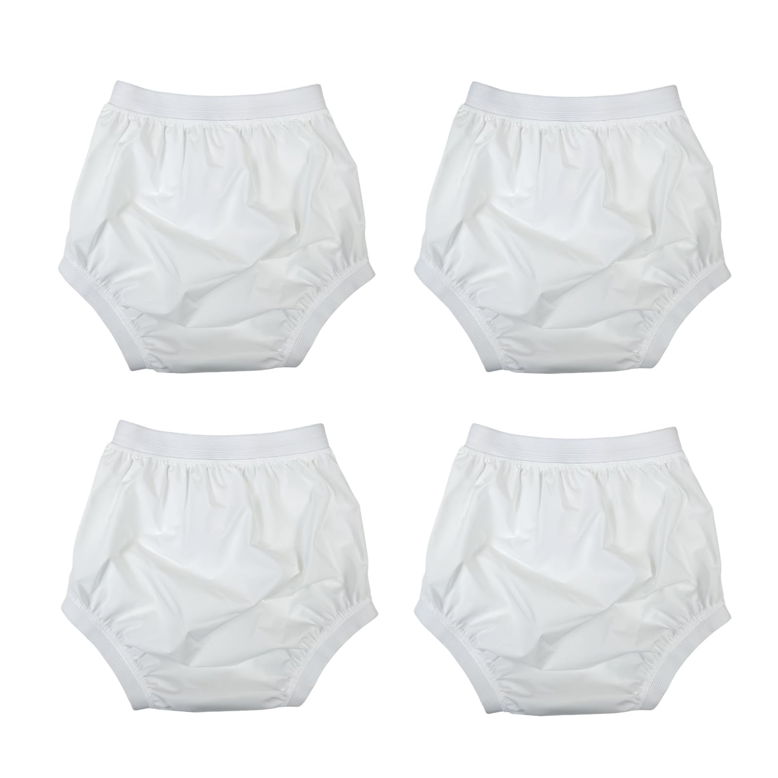 AQX Reusable Cloth Diaper Cover for Baby, Waterproof Plastic Underwear for Potty Training