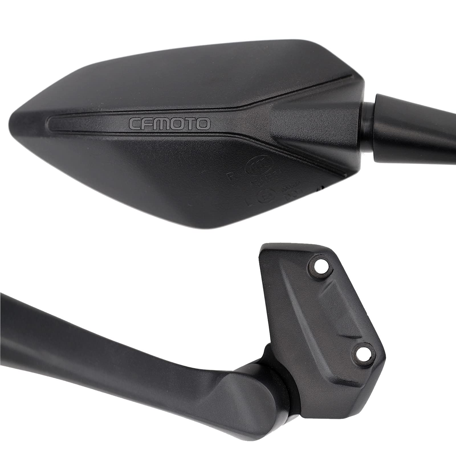 Dreamizer 8mm/10mm Motorcycle Side Mirrors – Universal Fit For CF-MOTO 400NK, 450NK, 650NK, 300NK & More