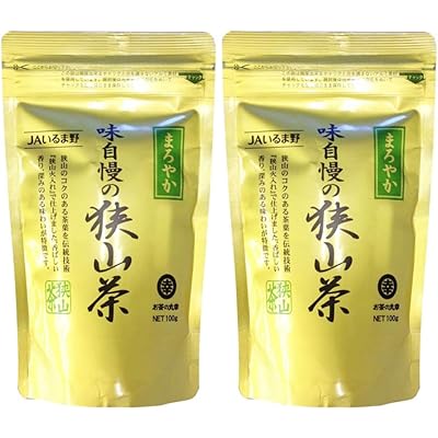 お茶の丸幸 JAいるま野 味自慢の狭山茶 まろやか100g×2個