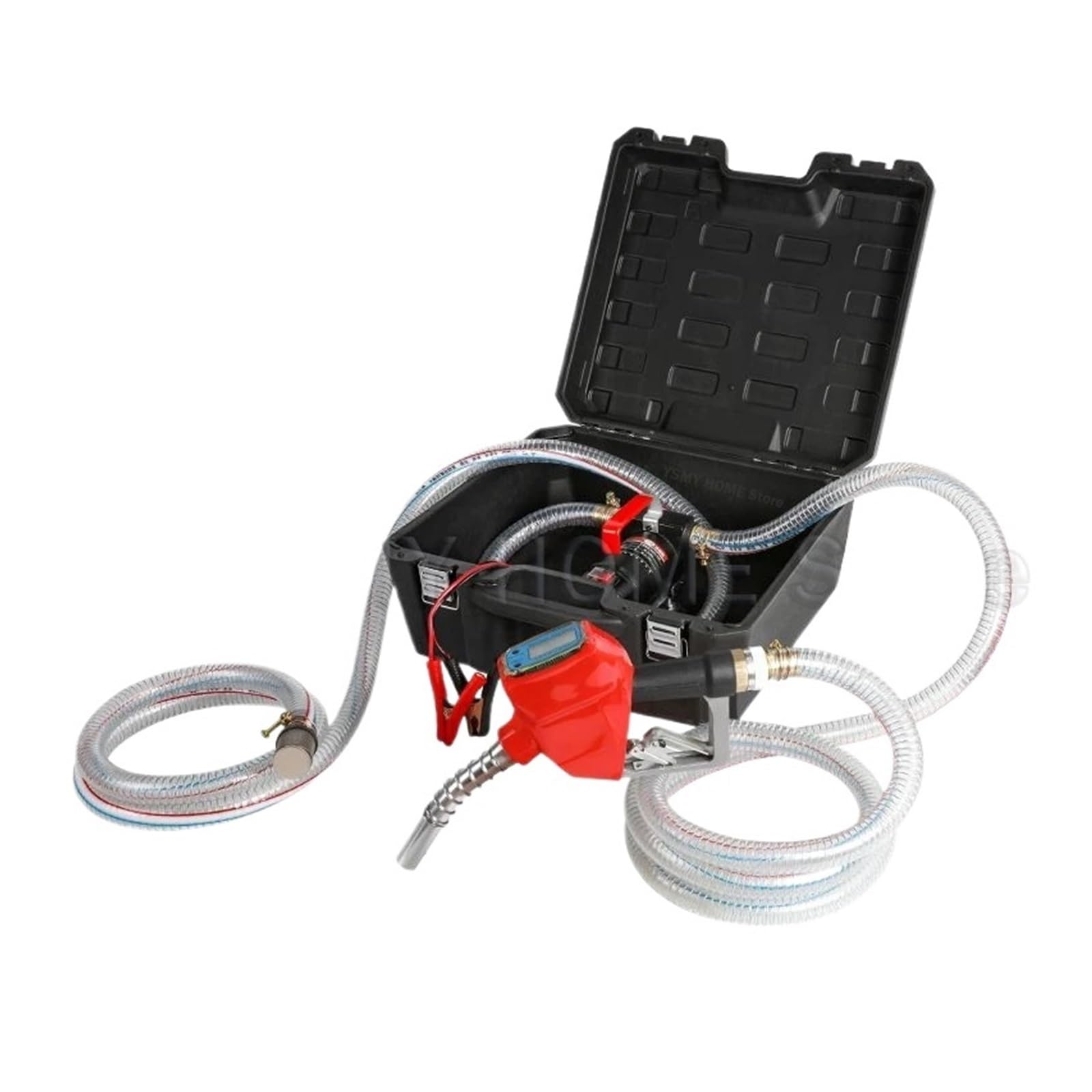 Healbyble Set Meal 1 E Oil Pump Tool Kit 12/220, Fuel Transfer High Flow, Portable Dispenser Fully Automatic Refuel Machine(Set Meal 1)