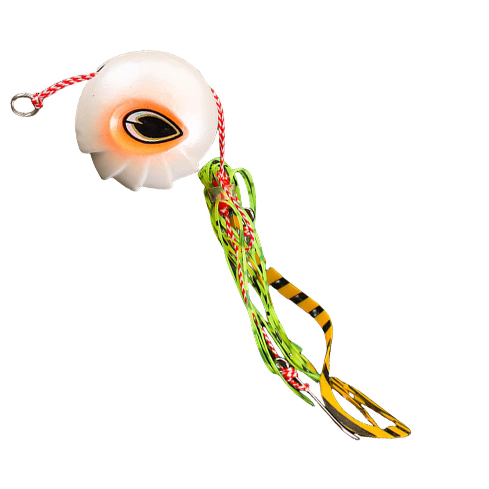 Tmboryuu Artificial Jigging Fishing Lure Baits Jigs Head with Barbed Hook 40g 60g 80g 100g Sliding Kabura Jigs for Saltwater Fishing Glow Baits Metal
